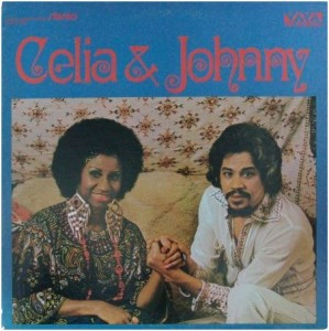 "Celia & Johnny" Salsa music CD cover art.