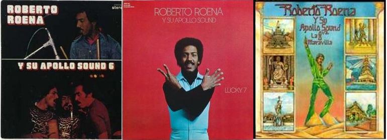 Roberto Roena Apollo Sound 6, 7, and 8 covers