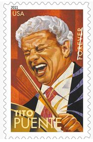 Tito Puente commemorative US postal stamp