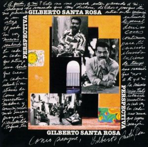 Gilberto Santa Rosa in "Perspectiva" cover art.