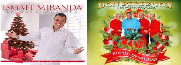 Ismael Miranda and Don Derignon Navidad albums