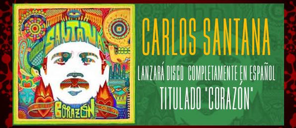 Carlos Santana's "Corazon" CD cover art.