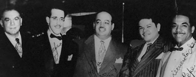 Latin music greats Jose Curbelo, Noro Morales, and Machito were the original Big 3 of Latin music.