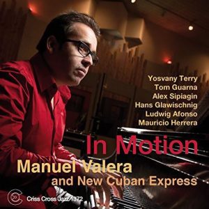 Manuel Varela Latin Jazz album "In Motion" cover art.
