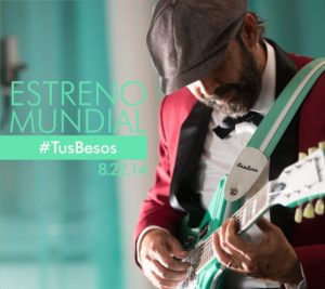 Latin music star Juan Luis Guerra in "Tus Besos" promo
