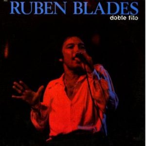 Ruben Blades in the cover of Salsa album "Doble Filo"