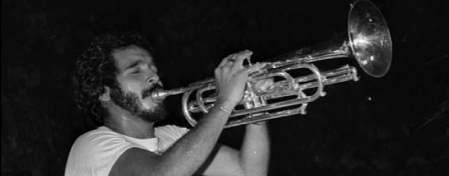 Salsa icon Willie Colon playing trombone