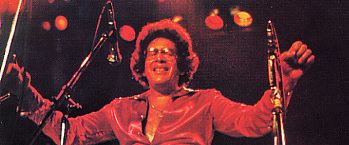 Ray Barretto on the cover of "Barretto" Salsa album