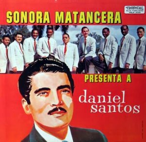 Portada del disco de Daniel Santos y la Sonora Matancera