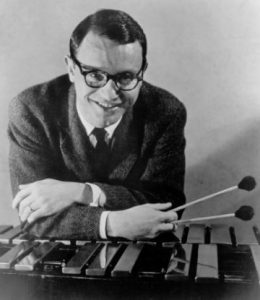 Cal Tjader with vibraphone.