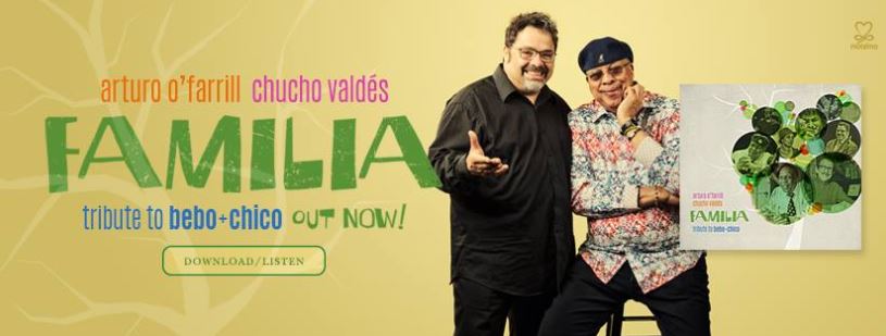 "Familia" is a homage to Chico O'Farrill and Bebo Valdes