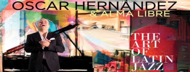 Oscar Hernandez in The Art of Latin Jazz album cover