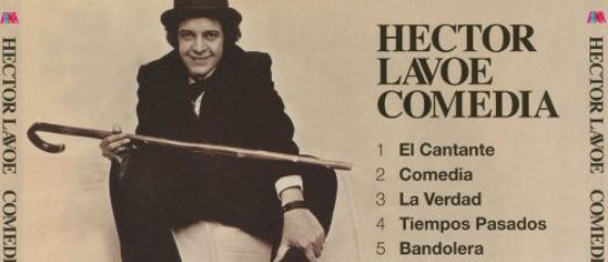 Hector Lavoe in "Comedia" album cover