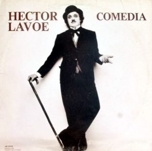 Héctor Lavoe en la portada de Comedia