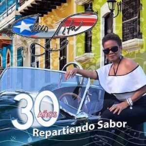 Chco Orta in "30 Anos Repartiendo Sabor" album cover