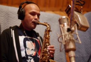Miguel Zenon recording "Sonero: the Music of Ismael Rivera"