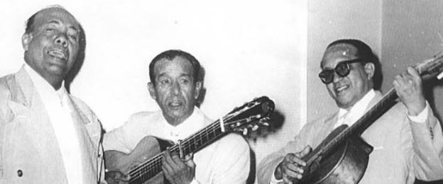 Miguel Matamoros with his Trio Matamoros in Cuba