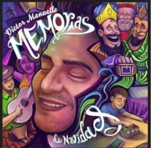 Victor Manuelle in "Memorias de Navidad" cover art.