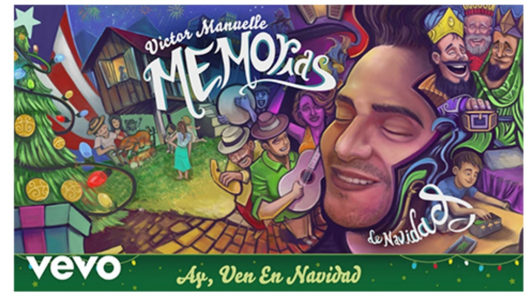 Victor Manuelle "Memorias de Navidad" cover art