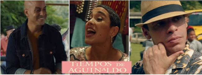 Tiempos de Aguinaldo featured Michael Stuart, Kiani Medina, and Alfonso Velez