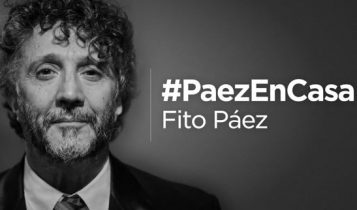 Fito Paez también ofreció uno de los conciertos virtuales.