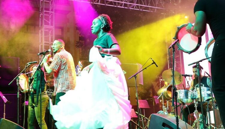 Atabal at the Fiestas de la Calle San Sebastián